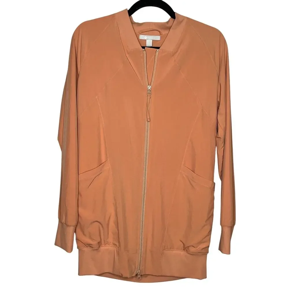 Zella Peach‎ Color Full Zip Oversize Jacket XS Lightweight